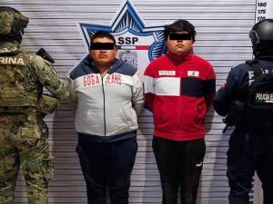 En Texmelucan, detienen SSP y SEMAR a tres hombres relacionados al robo con violencia