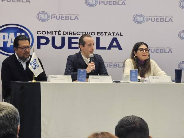 Mario Riestra preside la primera sesión del Consejo Estatal del PAN Puebla del 2025