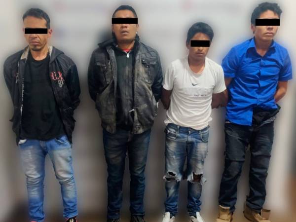 Golpe contundente a la delincuencia: Policía Municipal de Huejotzingo detiene a cuatro personas y llega a una mujer privada de su libertad en Xalmimilulco