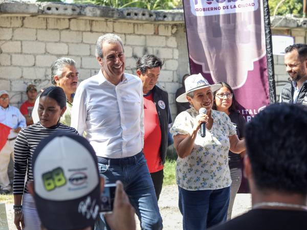 Impulsa Pepe Chedraui Infraestructura Vial en la colonia Balcones del Sur