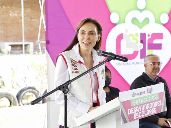 Se compromete MariElise Budib con la alimentación de niñas y niños de la Capital