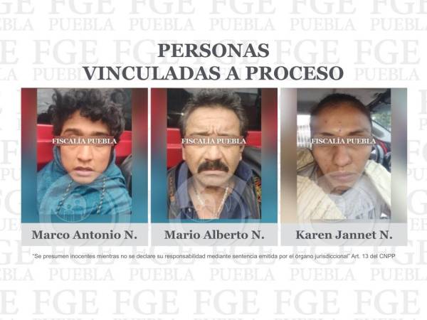 Tres personas vinculadas a proceso, detenidas en cateo en la capital