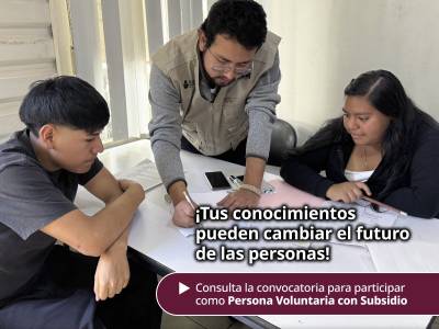 IEEA convoca a participar como “Persona Voluntaria Beneficiaria del Subsidio”