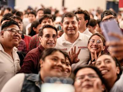 Armenta reforzará el acceso a la educación para las y los jóvenes de Puebla