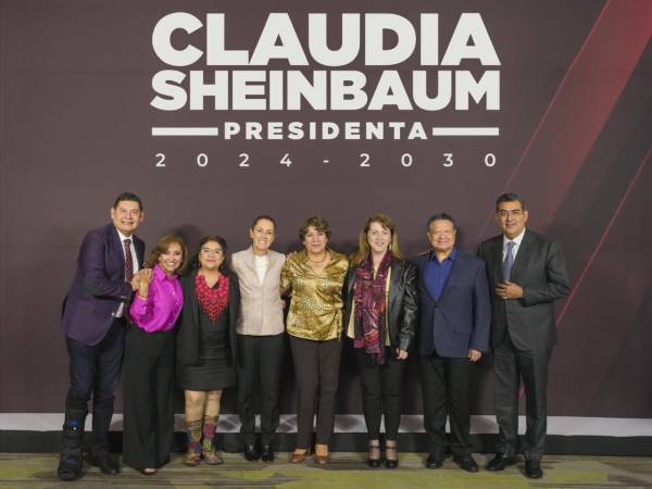 Se reúne Claudia Sheinbaum con Sergio Salomón y Alejandro Armenta