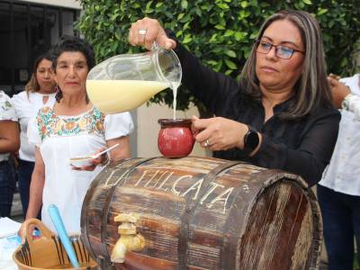 Organiza Palmar de Bravo cuarta “Feria del Pulque y Nopal Huehue”