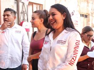 Tonantzin Fernández y Nay Salvatori, en unidad por San Pedro Cholula