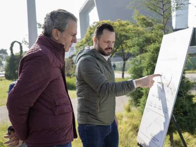 Supervisa Pepe Chedraui Mejoramiento Vial de la Avenida Osa Mayor