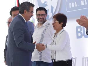 Anuncia Sergio Salomón inversión de 250 mdp para intervención de preparatorias BUAP