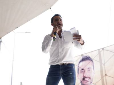 Toño López arranca la campaña de la esperanza en Guadalupe Hidalgo