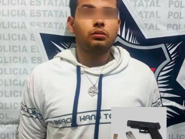 Detiene SSP a hombre en posesión de arma de fuego sin licencia