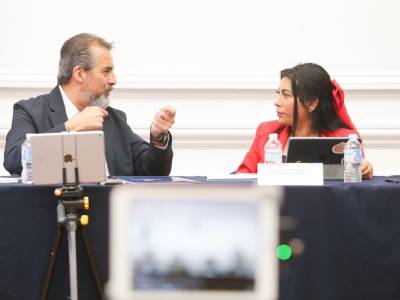 Nora Escamilla participa en los &quot;Diálogos por la Democracia&quot; de COMPARMEX Puebla