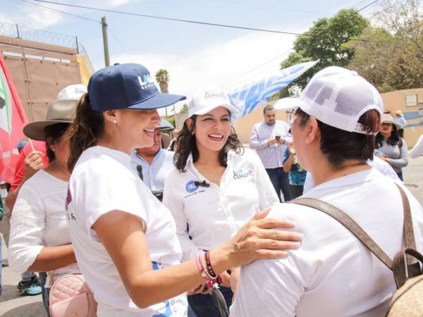 Lupita Cuautle fortalece vínculos con los sanandreseños con gran participación ciudadana