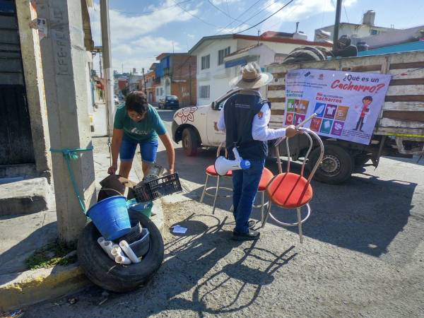 Atiende sector salud a 10 hospitalizados por dengue