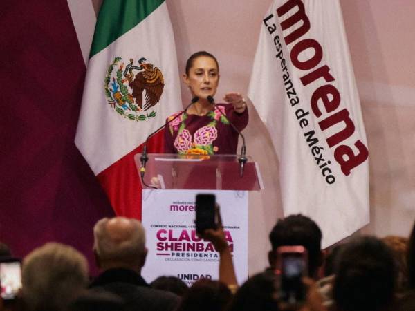 Por unanimidad, el Consejo Nacional de Morena declara a Claudia Sheinbaum candidata a la presidencia de México