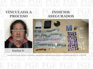 Detenida en Texmelucan con marihuana y metanfetamina