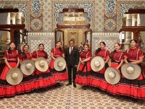 Entrega Congreso del Estado reconocimientos a escaramuzas poblanas