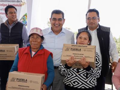 Actual Gobierno Estatal ejecuta obra pública como nunca había sucedido en Puebla: Sergio Salomón 