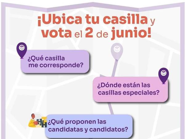 El INE pone a disposición de la ciudadanía la plataforma “Ubica tu Casilla 2024”