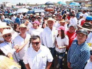 Poblanos “Marchan por la Reconstrucción de Huejotzingo”; exigen mejores políticas públicas