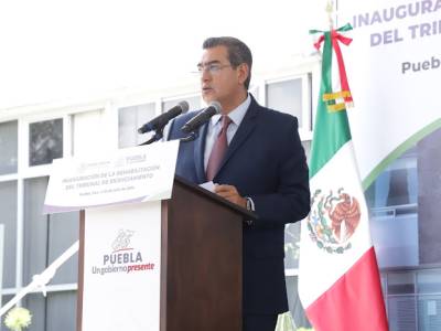 Inaugura Sergio Salomón Tribunal de Enjuiciamiento; coadyuvara a mantener el orden social