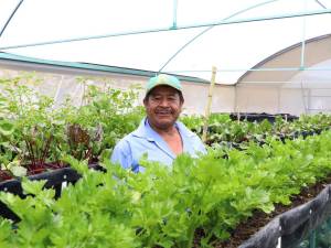 Fortalecen familias poblanas alimentación con módulos de Autosuficiencia