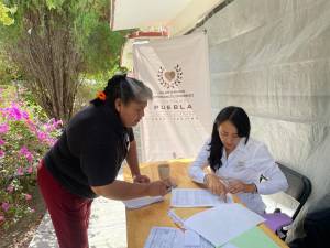 Realiza el Voluntariado del Congreso de Puebla Jornadas de Salud Visual en la Mixteca