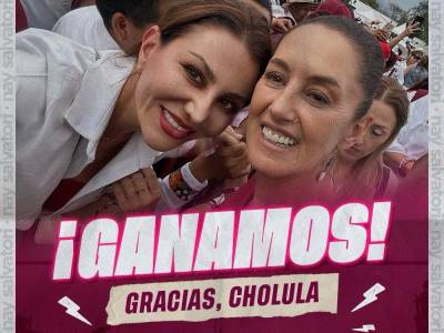 Nay Salvatori será diputada de San Pedro y San Andrés Cholula