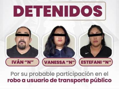 SSC detienen a tres integrantes de la banda “Las Divas”