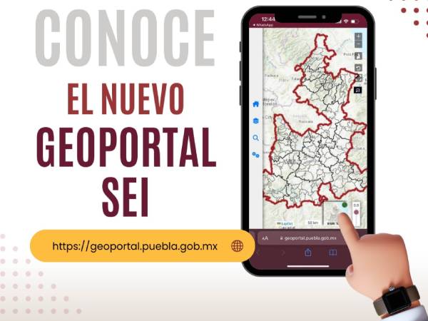 Anuncia gobierno de Puebla lanzamiento de &quot;Geoportal SEI&quot;