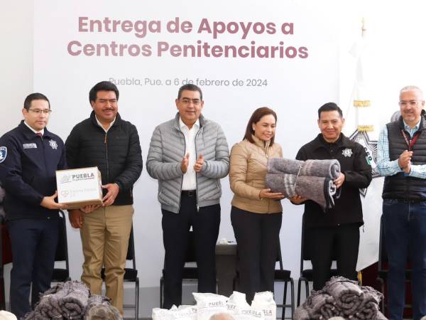 Entrega gobierno apoyo a centros penitenciarios