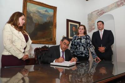 Con presentación de iniciativa, Sergio Salomón buscará fortalecer el ejercicio notarial 