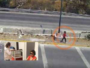 Policía Estatal reguarda a mujer desorientada