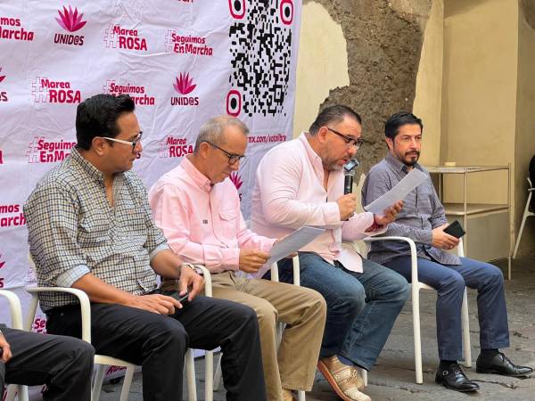 Asociaciones civiles convocaron a una marcha ciudadana, encabezada por candidatos del PAN