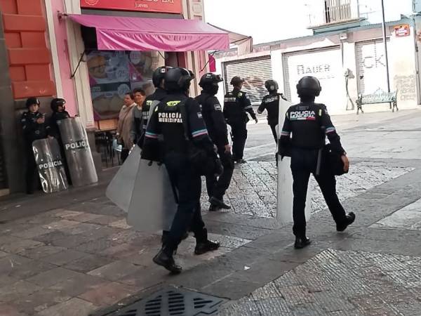 Refuerza Ayuntamiento seguridad en el Centro Histórico tras riña con ambulantes