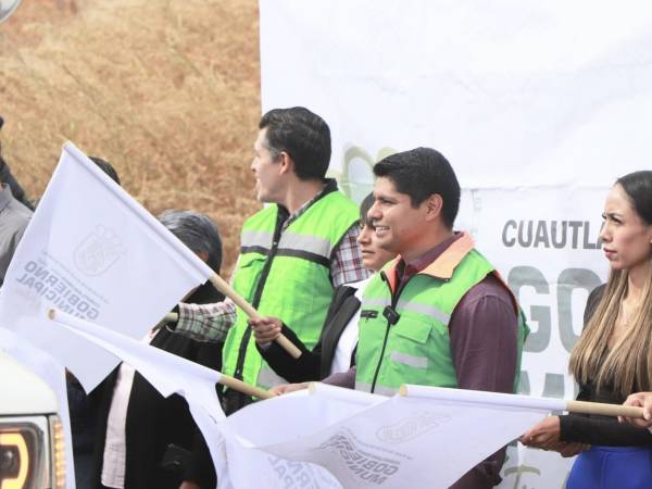 Omar Muñoz da banderazo de inicio a importante acceso al municipio sobre Periférico Ecológico 