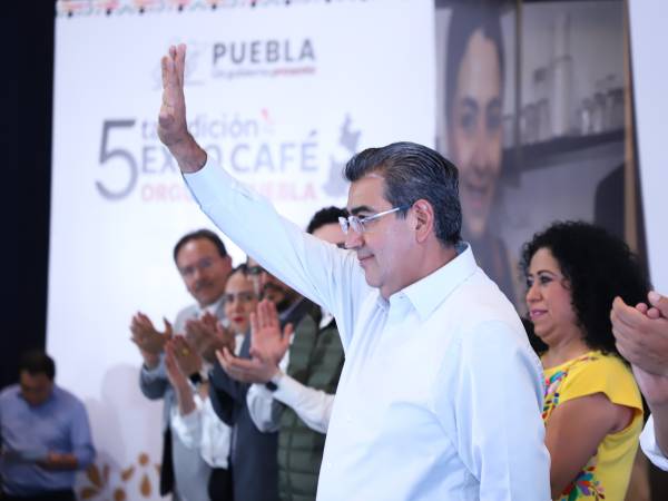 Inaugura Sergio Salomón 5ª Edición de la Expo Café Orgullo Puebla