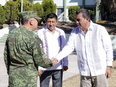 Con Oaxaca, Gobierno de Puebla fortalece seguridad en zona limítrofe