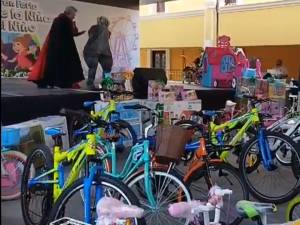 Disfrutan el Día del Niño los menores de San Andrés Cholula