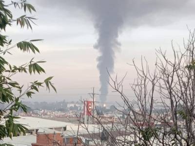 Se registra incendio en la Central de Abasto, sofocan las llamas rápidamente  