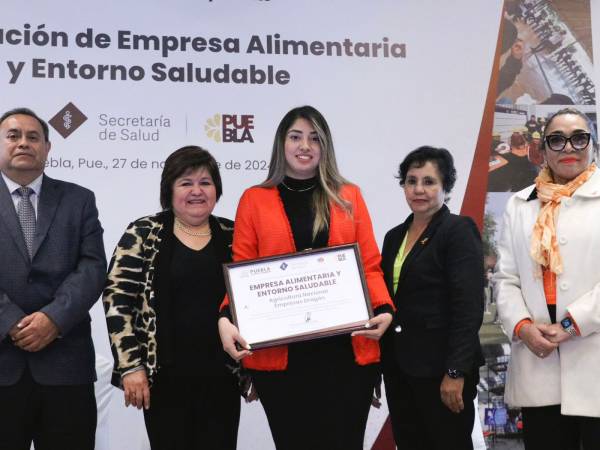 Otorga Salud “Certificación Empresa Alimentaria y Entorno Saludable” a 18 compañías del estado