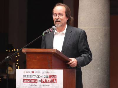 Recorre “Tour Memórica” Puebla; fue presentado en Casa de la Cultura