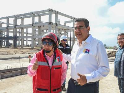 Presenta Sergio Salomón avances del CIITA en San José Chiapa