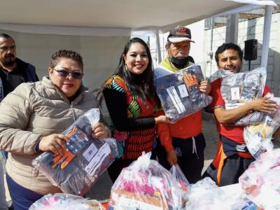 Gobierno de San Pedro Cholula entrega equipo y uniformes a trabajadores del Servicio de Limpia