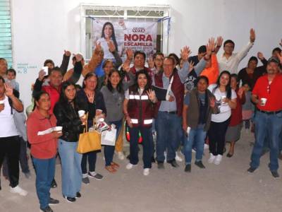 Contundente éxito las primeras dos semanas de campaña de Nora Merino por el distrito 12 de Puebla capital