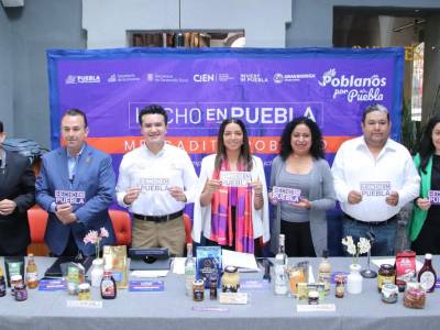 Impulsa gobierno estatal comercialización de productos poblanos