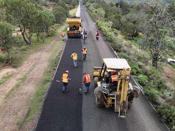 Supervisan rehabilitación de la carretera Aquixtla-Chignahuapan