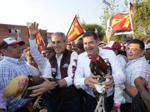 Por una Puebla segura, igualitaria y justa trabajarán Armenta y Pepe Chedraui