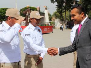 Roberto Solís refuerza la seguridad en Huejotzingo con los &quot;Guardianes del Centro&quot;