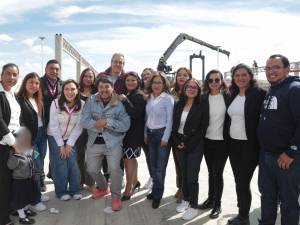 Supervisa Pepe Chedraui obras educativas al sur de la capital